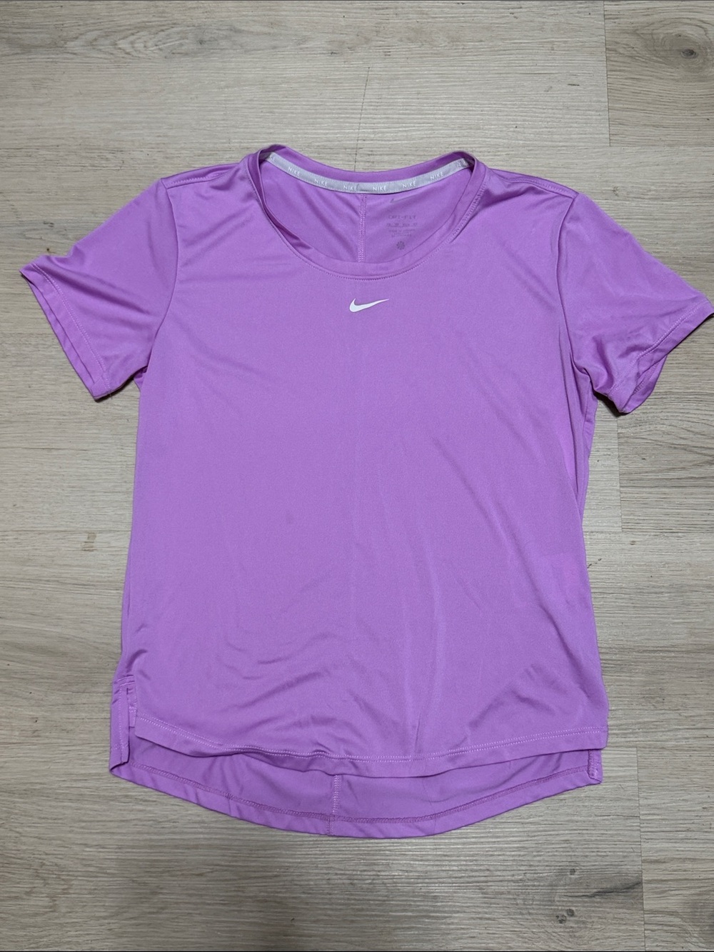 Nike Women's Lilac Short Sleeve Dri-FIT Tee